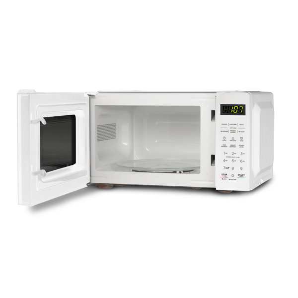 Commercial Chef Counter Top Microwave Oven, 0.7 Cubic Feet, White